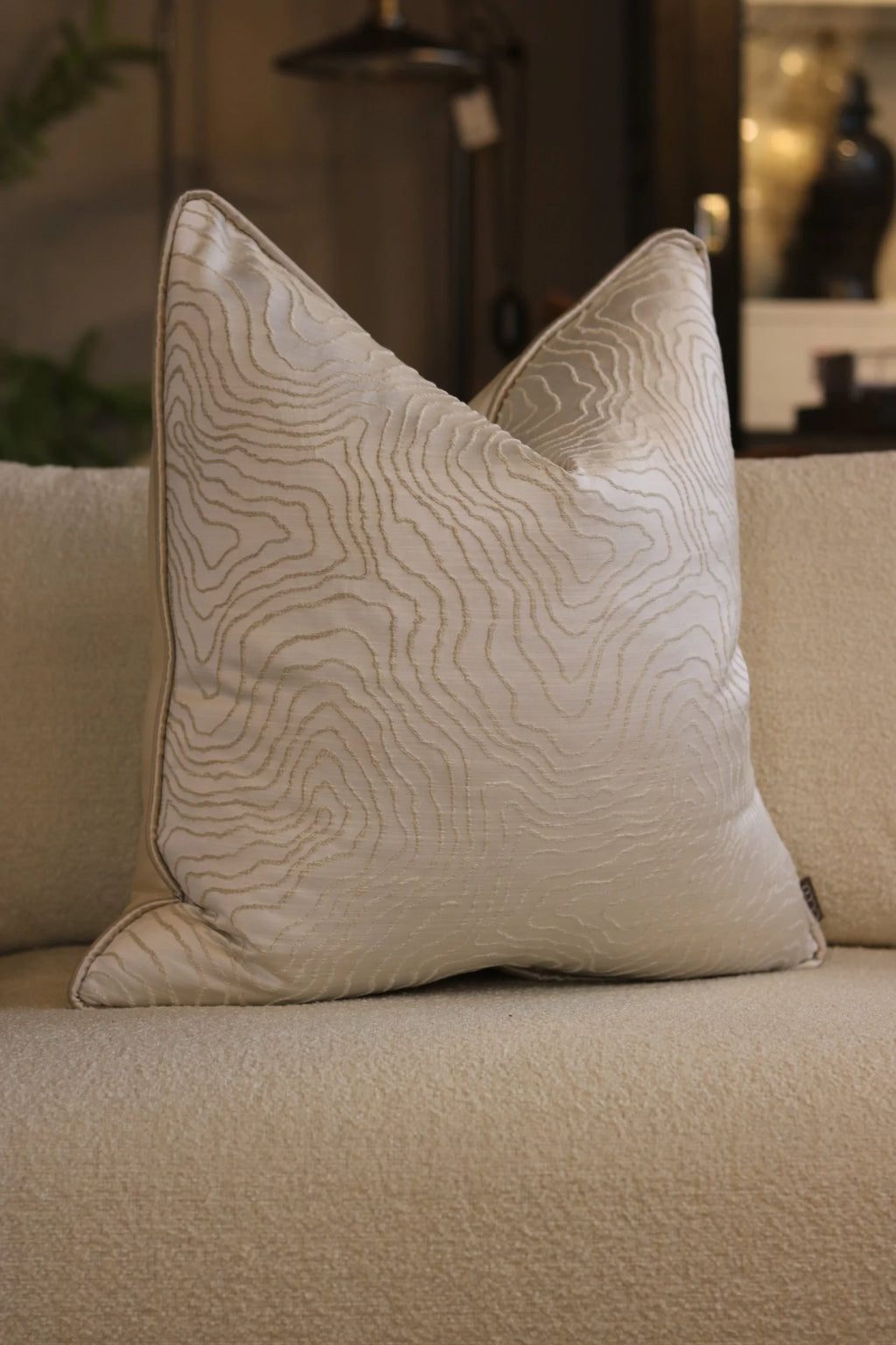 Beau Parchment Cushion