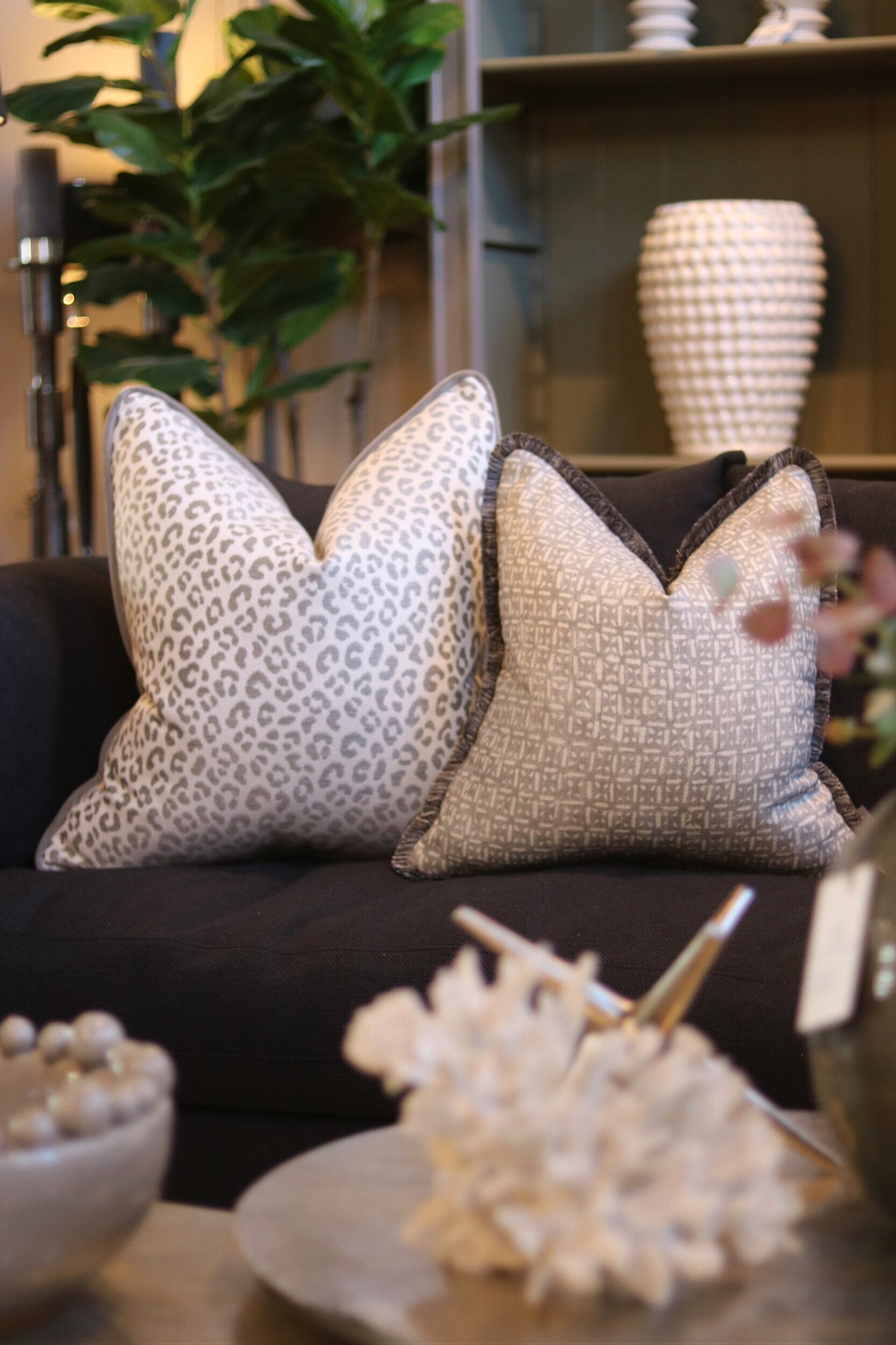 Andrew Martin ‘Wild Cat Storm’ Cushion