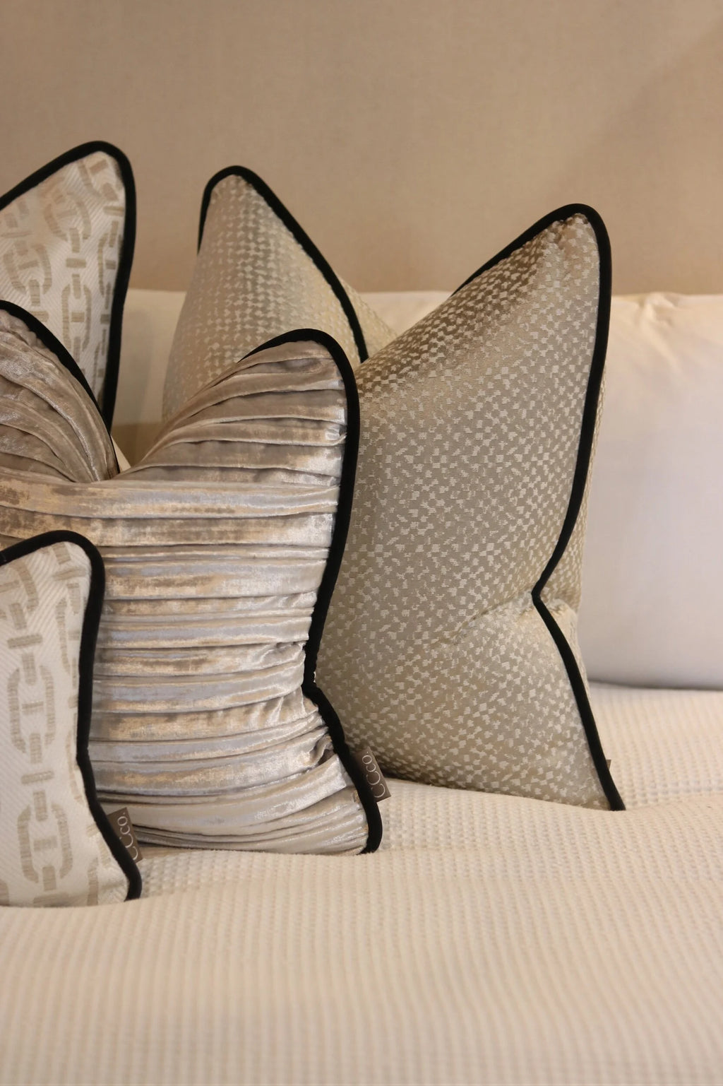 Andrew Martin 'Burlington String' Bed Cushion Set