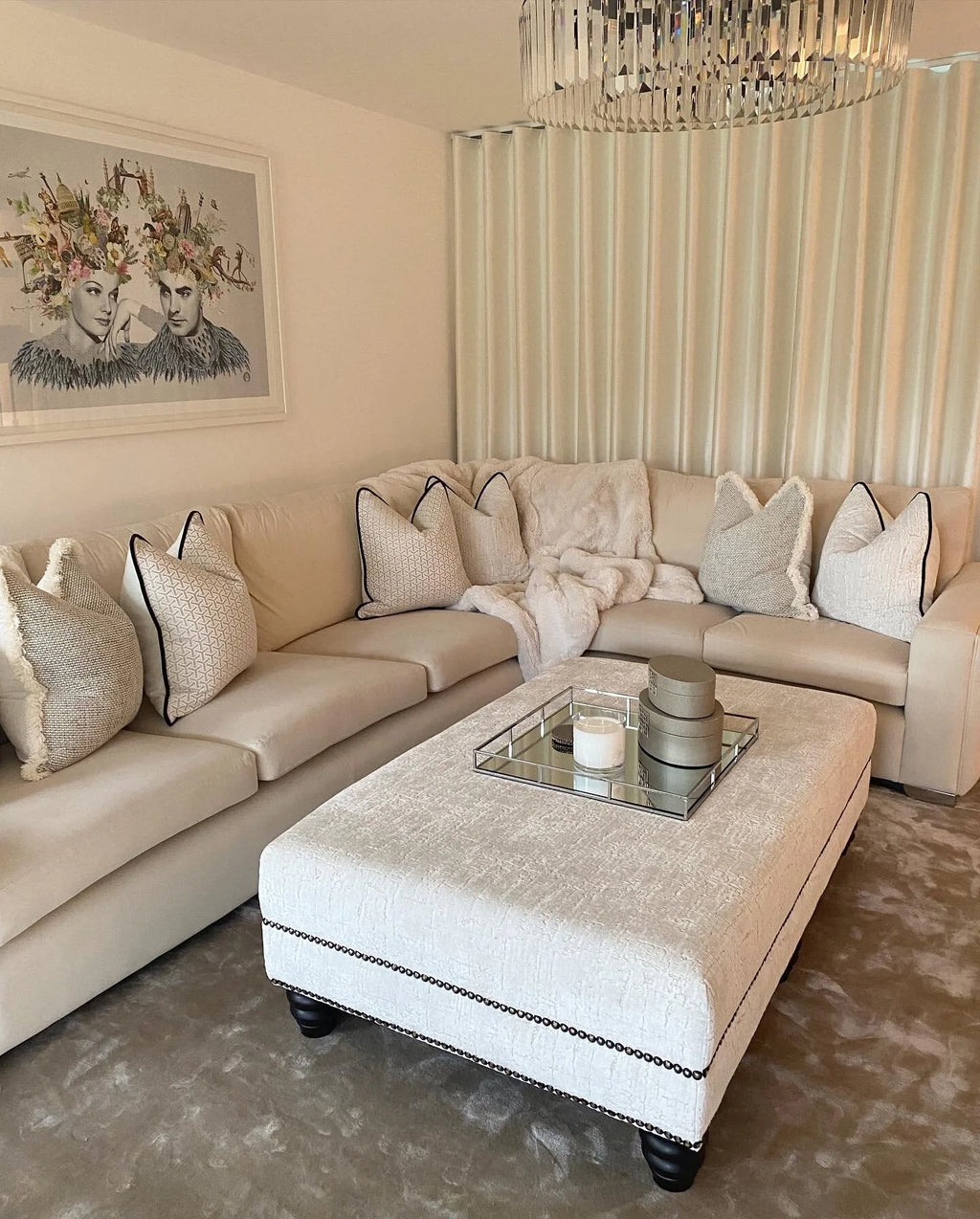 The Moondust Sofa Cushion Set