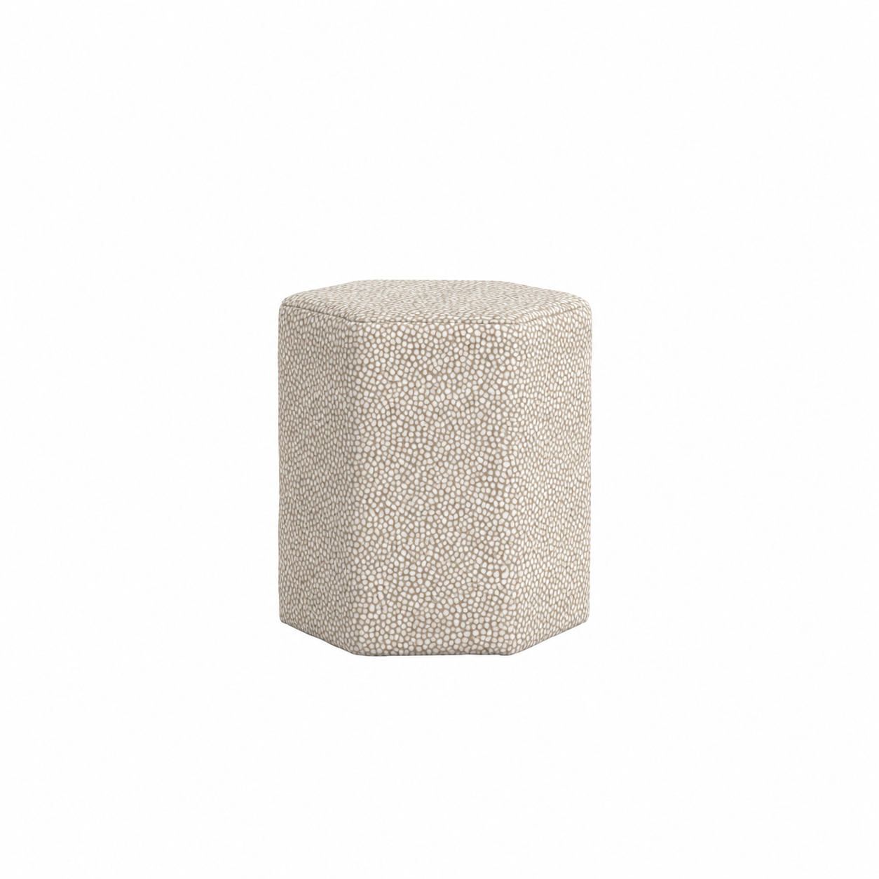 Bespoke Hexagonal Footstool