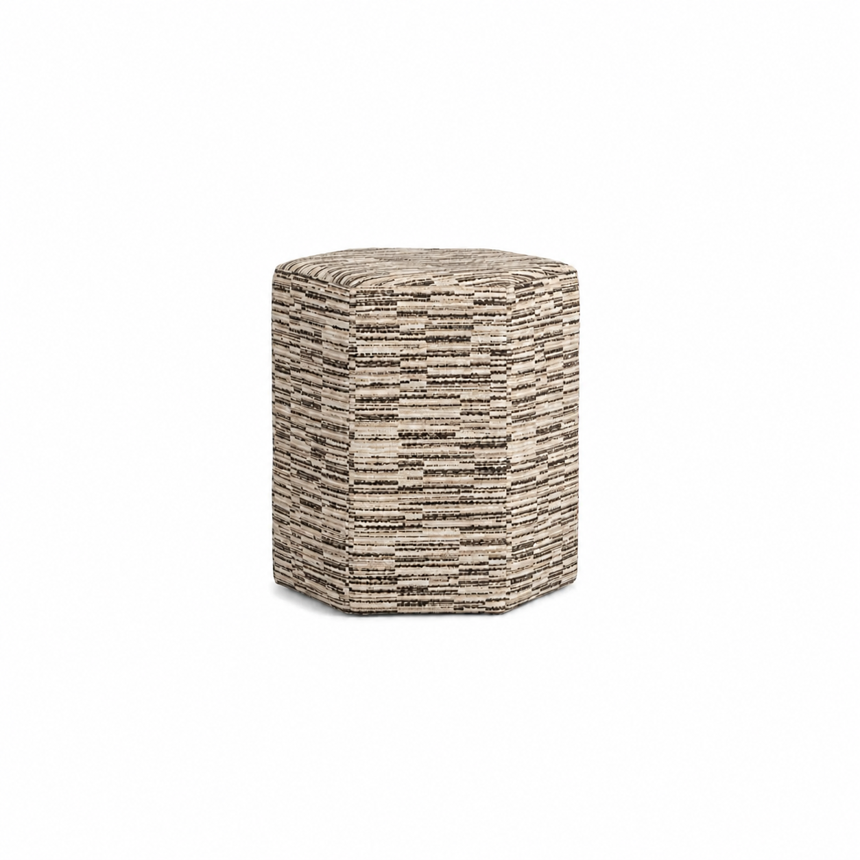 Bespoke Hexagonal Footstool