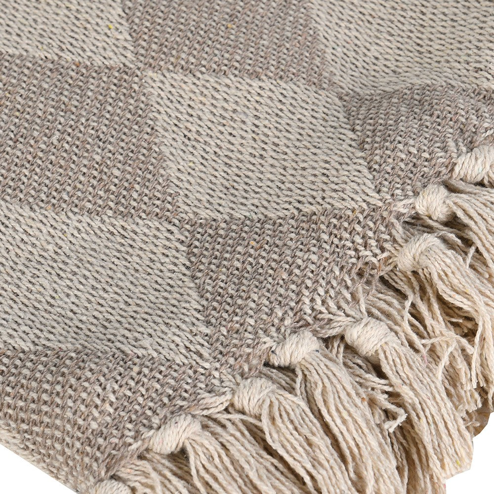 Checkered Diamond Throw