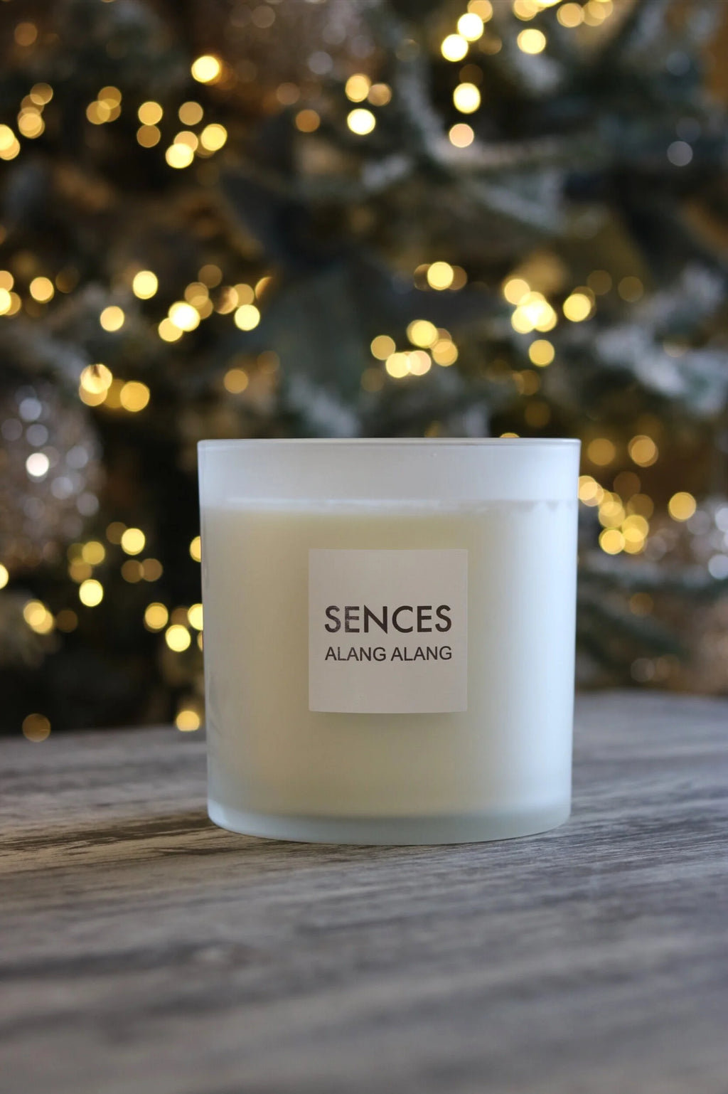 Alang Alang White 3 Wick Candle