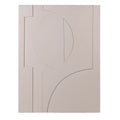 Beige Abstract Canvas