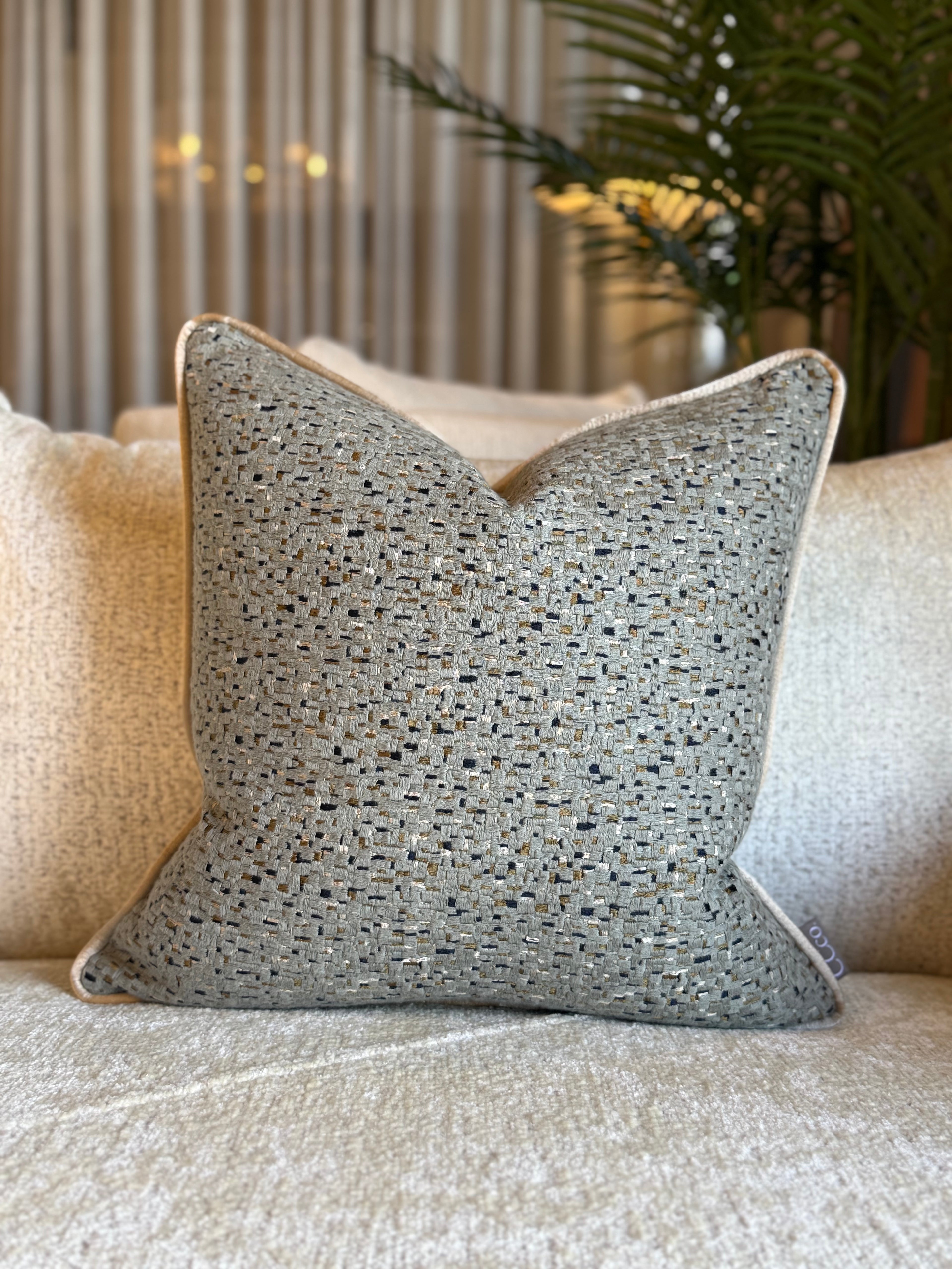 Tanira Jadeite Cushion
