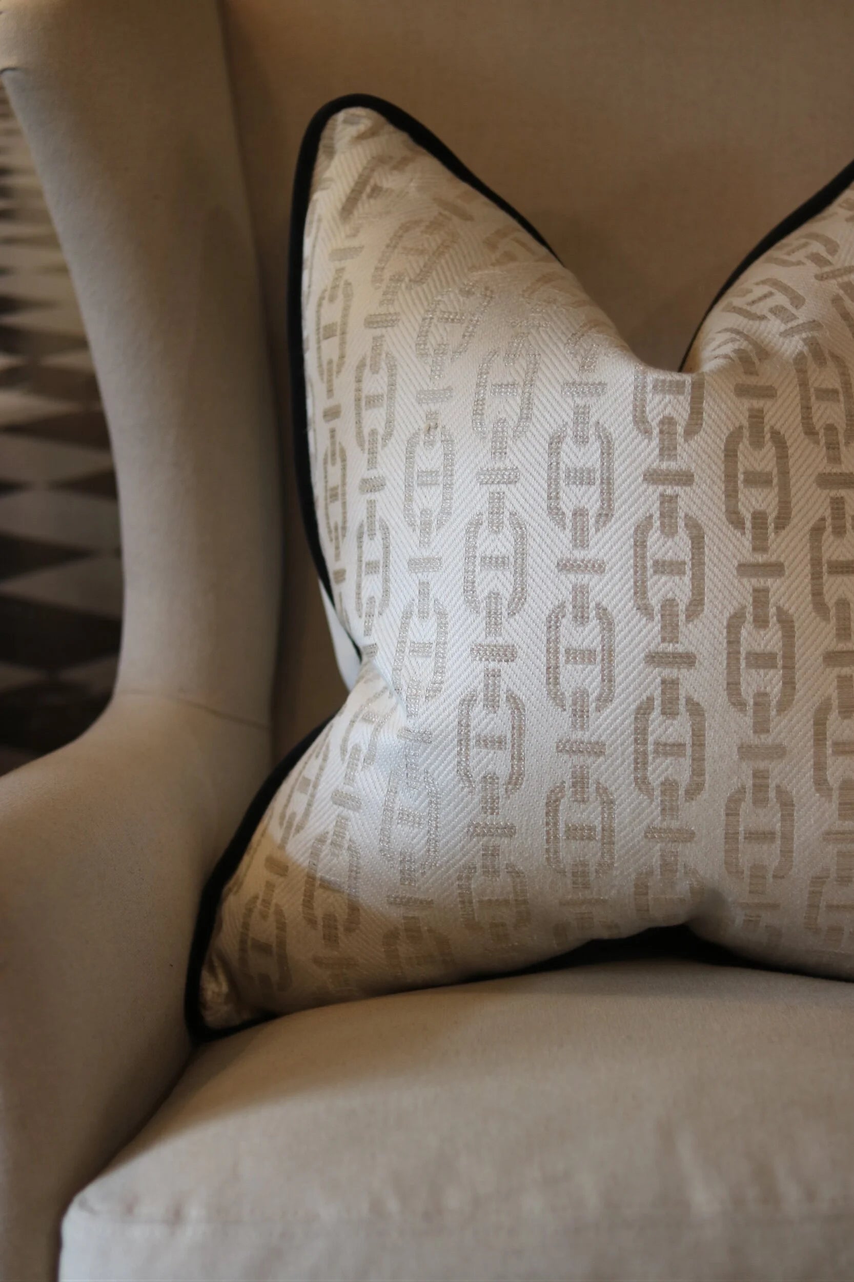 Andrew Martin 'Burlington String' Cushion