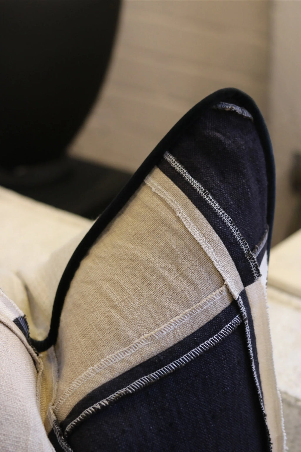 Reclaim Reversible Monochrome Cushion