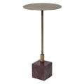 Cosmos Marble Drink Table