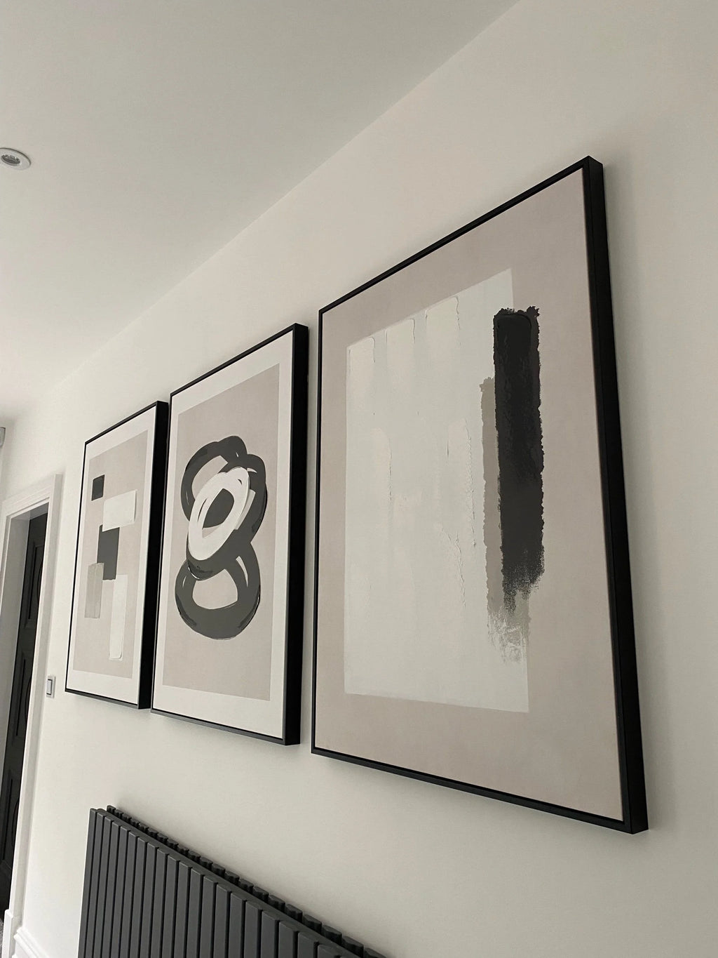 Ex-Display Set of 3 Minimalist Abstract Wall Art