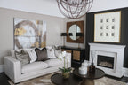Metal Sphere Chandelier