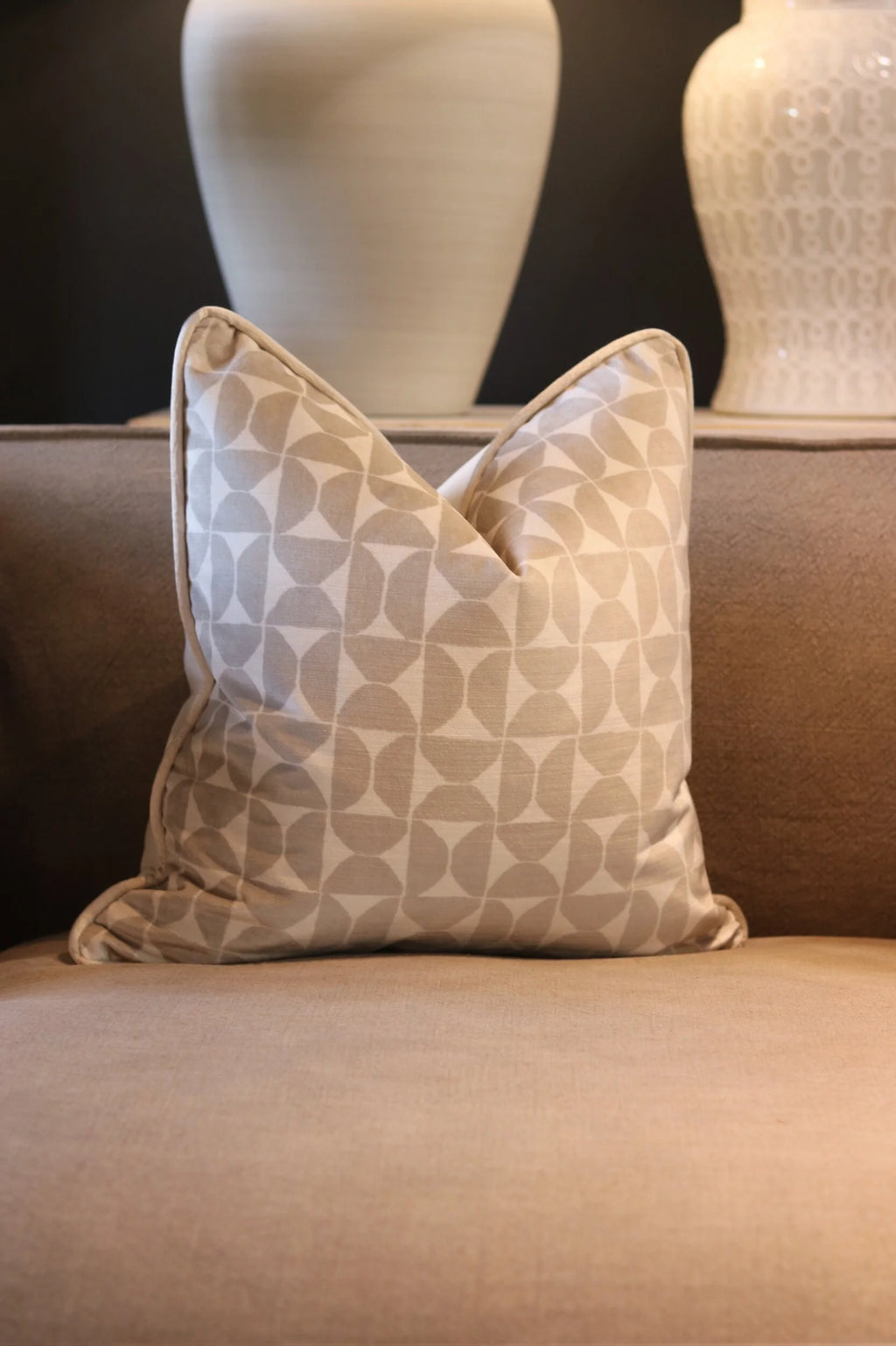 Andrew Martin 'Alberobello Stone' Cushion