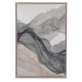 Ethereal Linen Framed Canvas