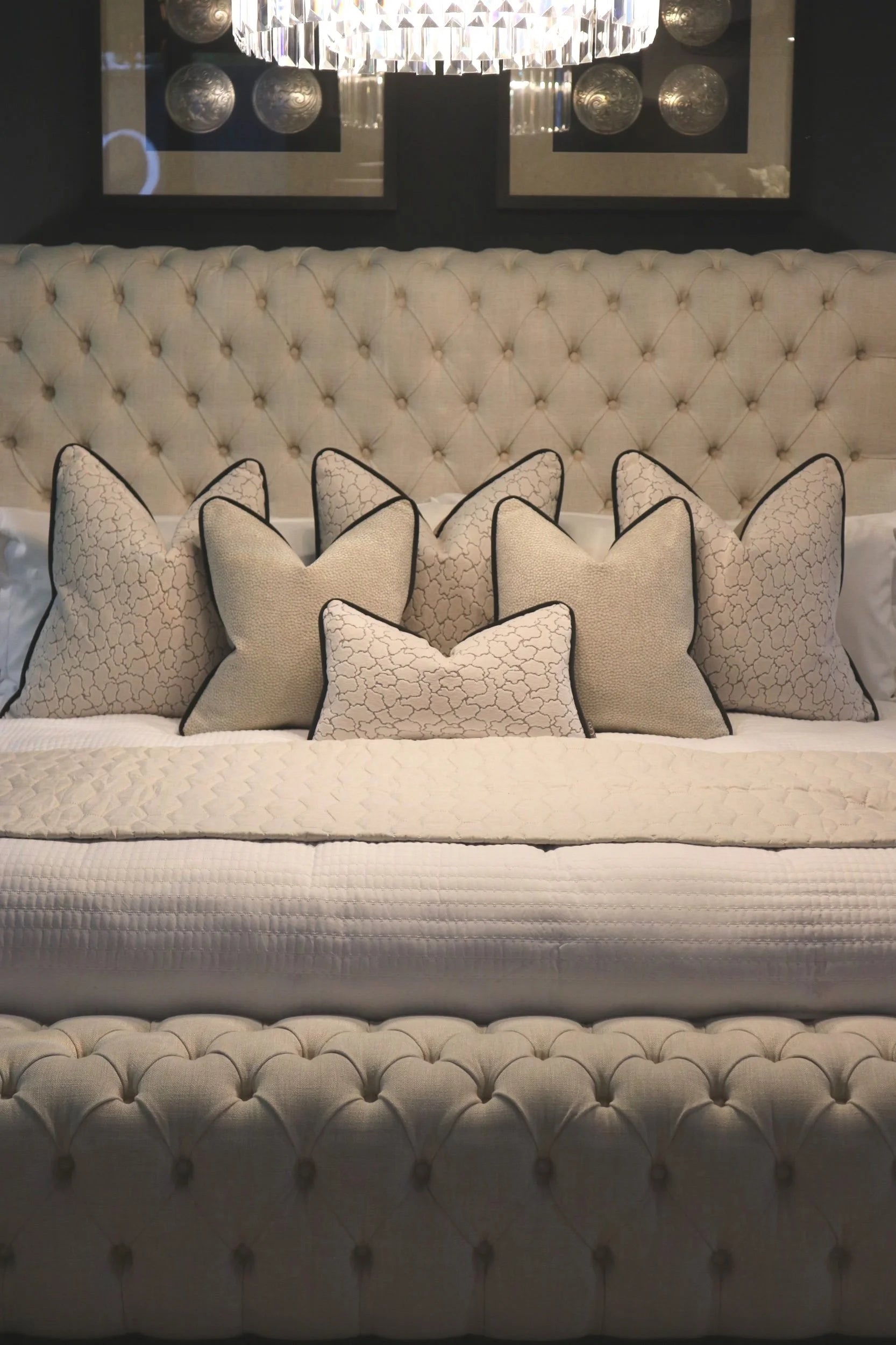 Rockliffe Stone Bed Cushion Set