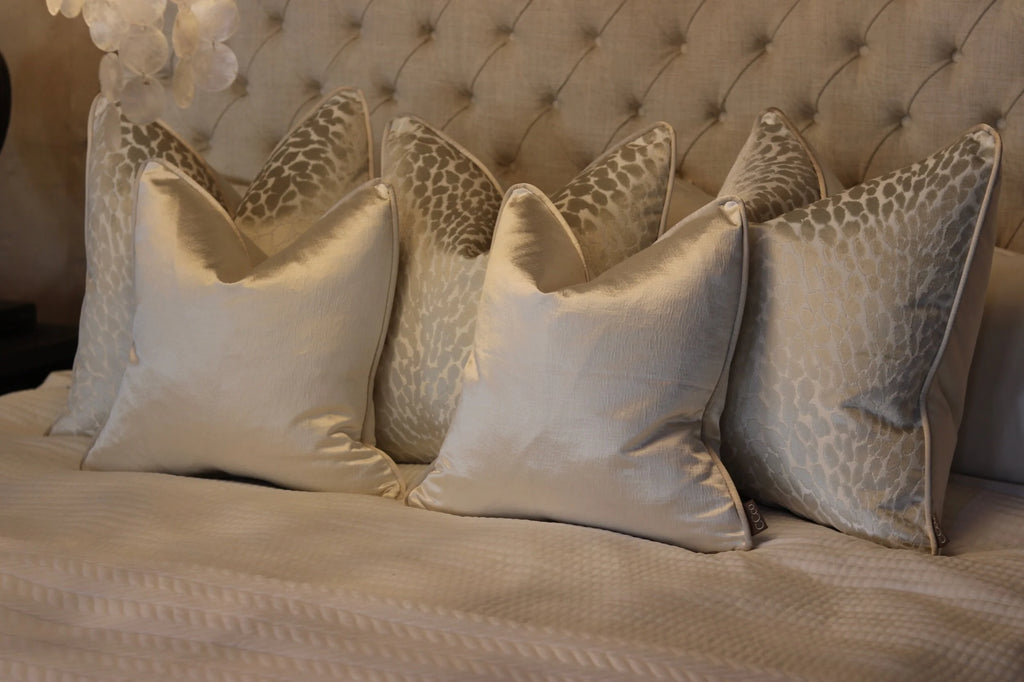 Pearl Moonstone Bed Cushion Set