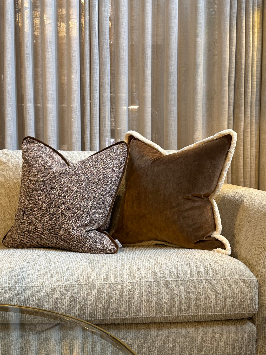 Limited Edition 'Faveur Rust' Sofa Cushion Set
