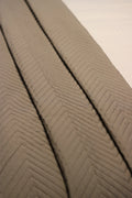 Chevron Taupe King Bedspread