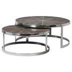 Set of 2 Reclaimed Elm Nest of Tables