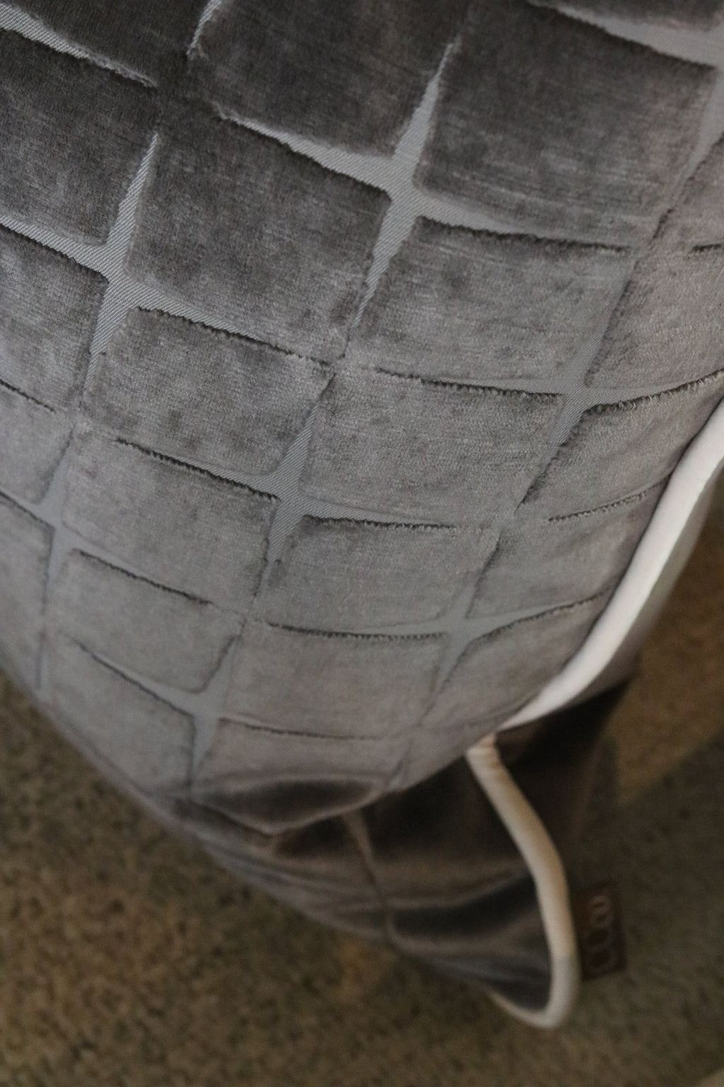 Limited Edition 24" 'Charcoal Starburst' Cushion