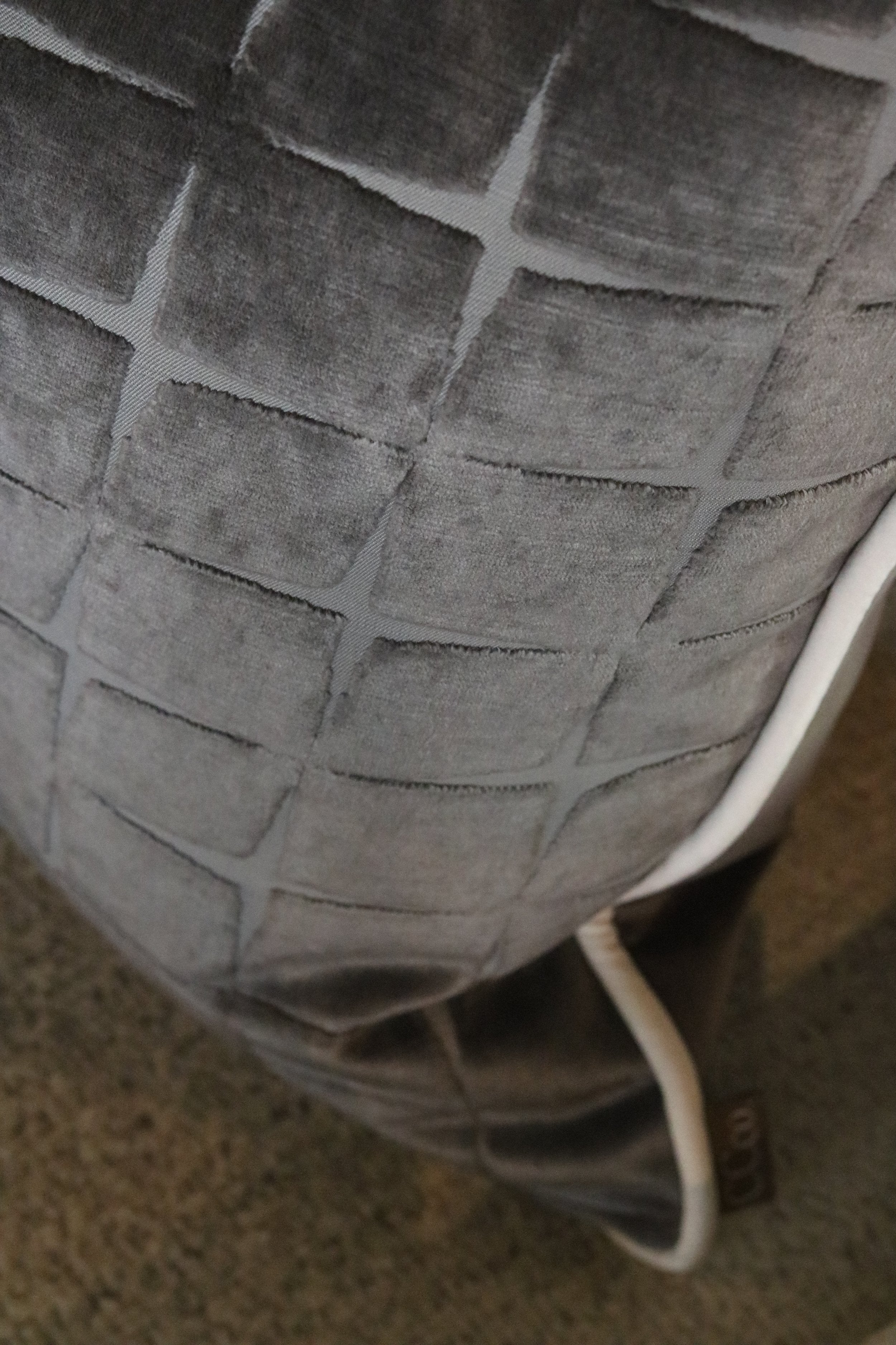Limited Edition 24" 'Charcoal Starburst' Cushion