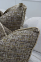 Limited Edition 'Victoire Taupe' Cushion