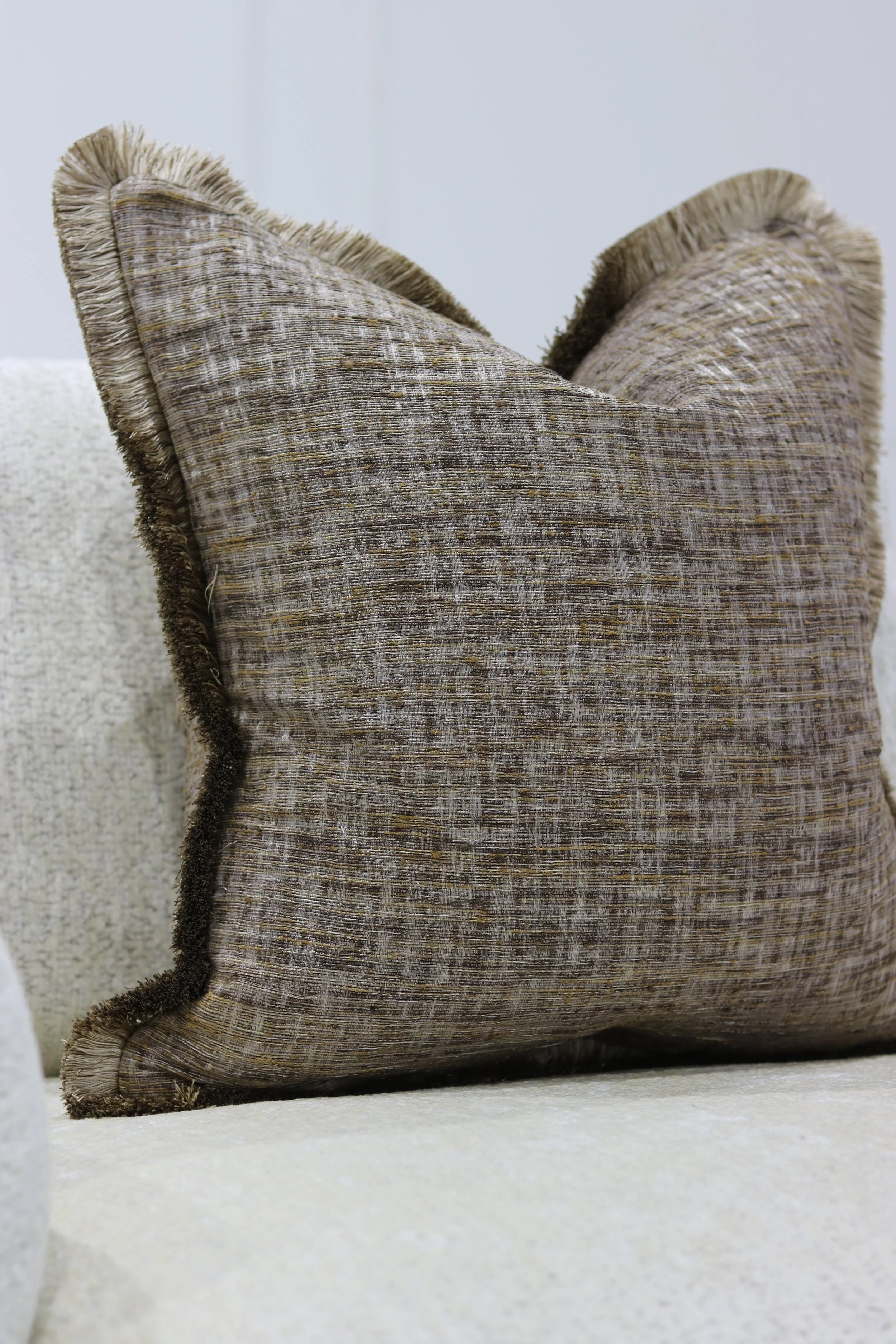 Limited Edition 'Victoire Taupe' Cushion