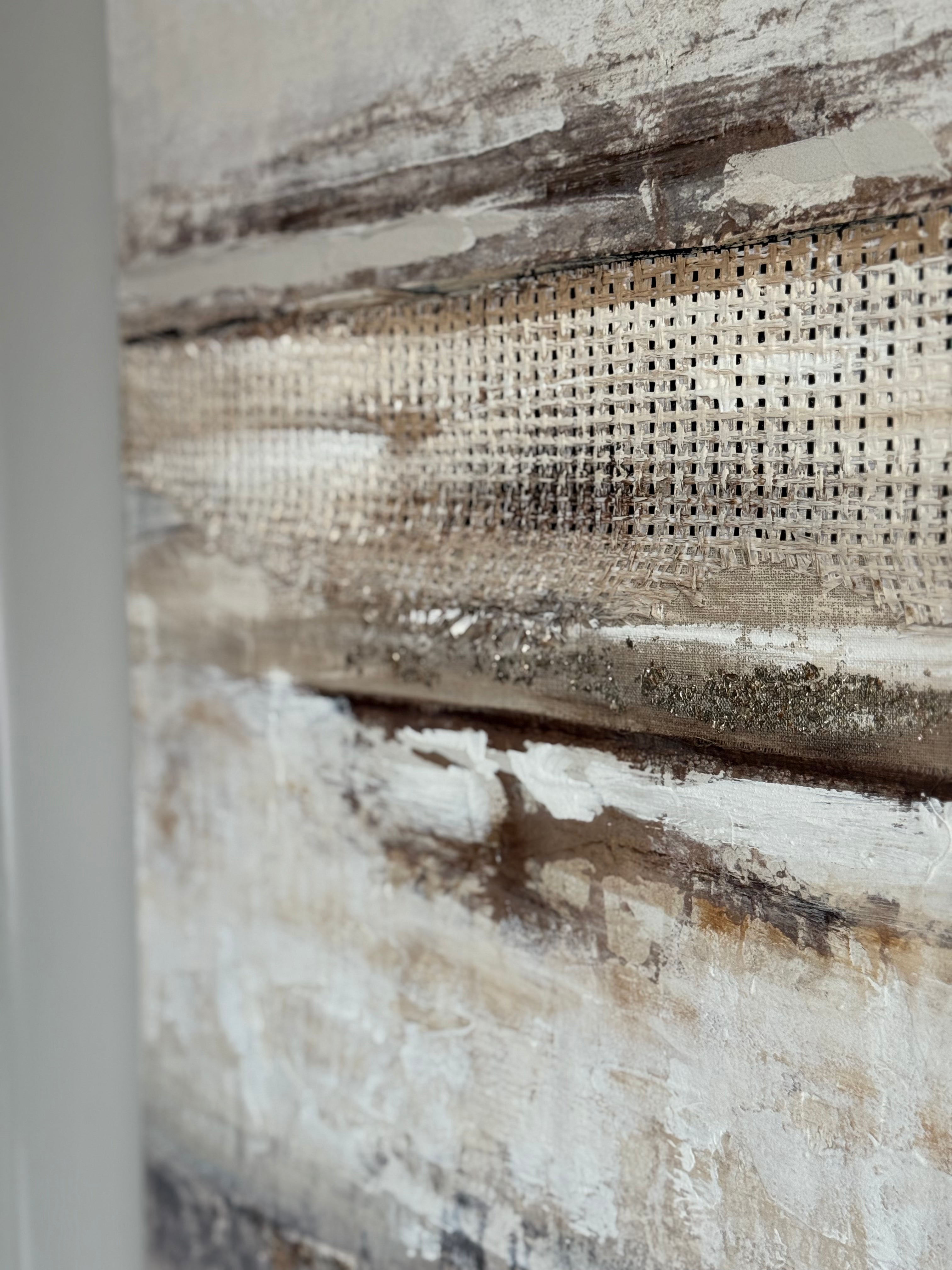 Linear Neutral Canvas