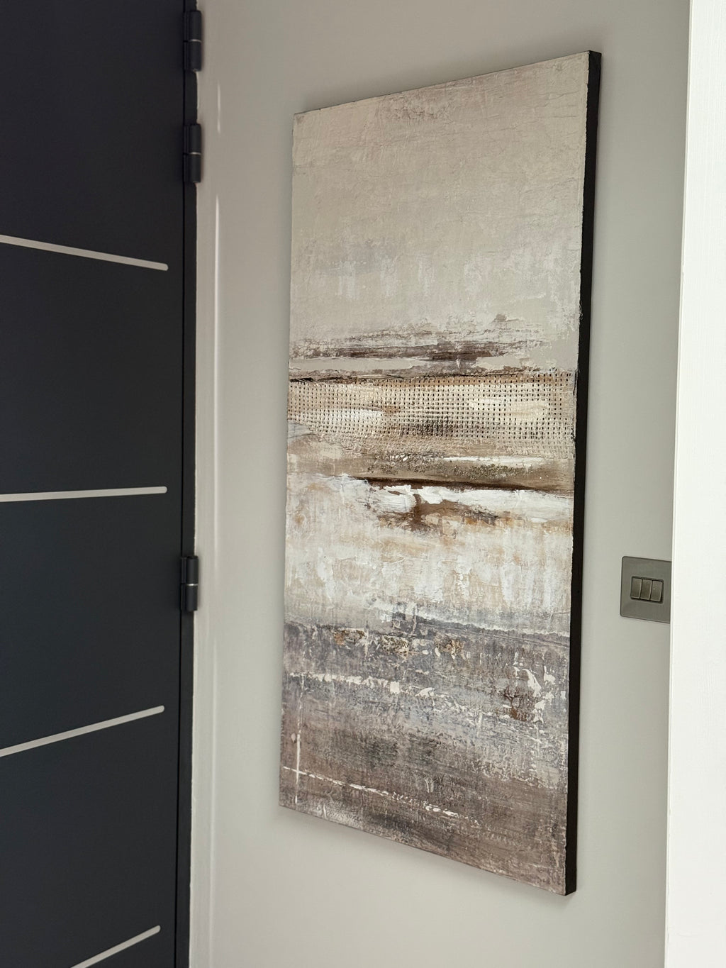Linear Neutral Canvas