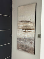 Linear Neutral Canvas