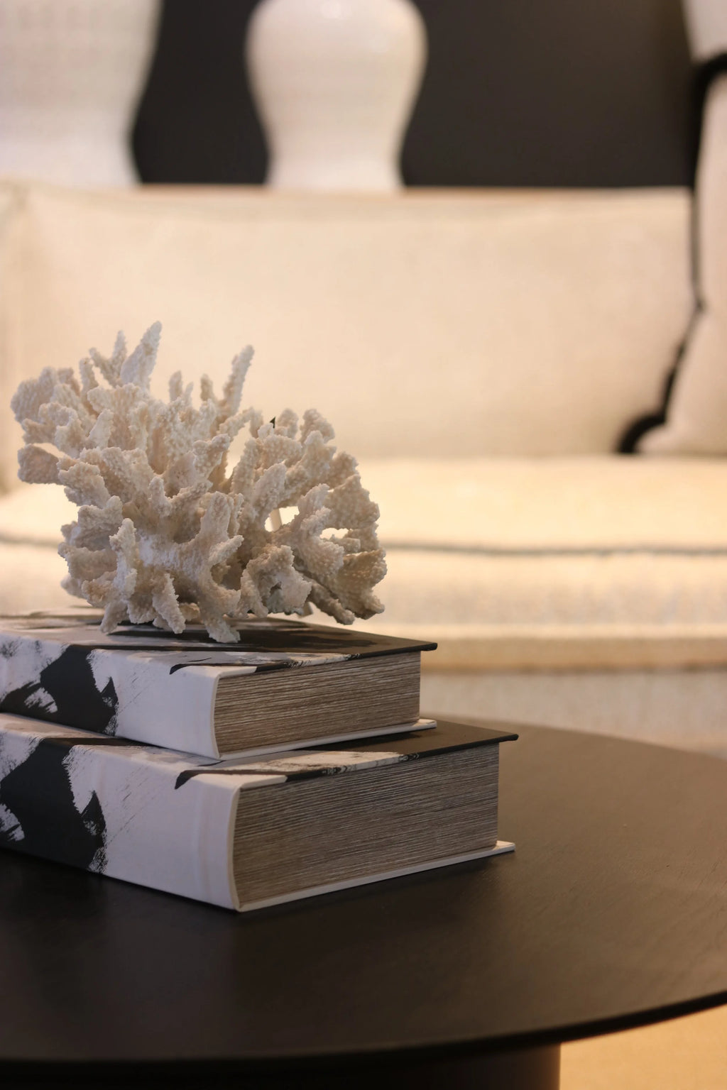 Set of 2 Brush Stroke Book Boxes