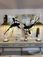 Gold Marble Table Lamp