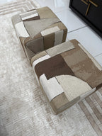 Cubilete Natural Cube Footstool