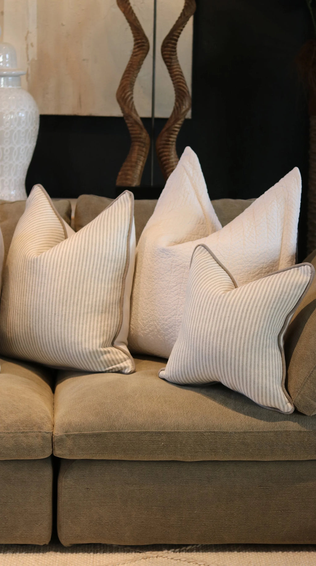 Andrew Martin 'Savannah Storm' Cushion