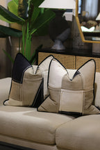 Reclaim Reversible Monochrome Cushion