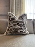 Jenga Charcoal Cushion
