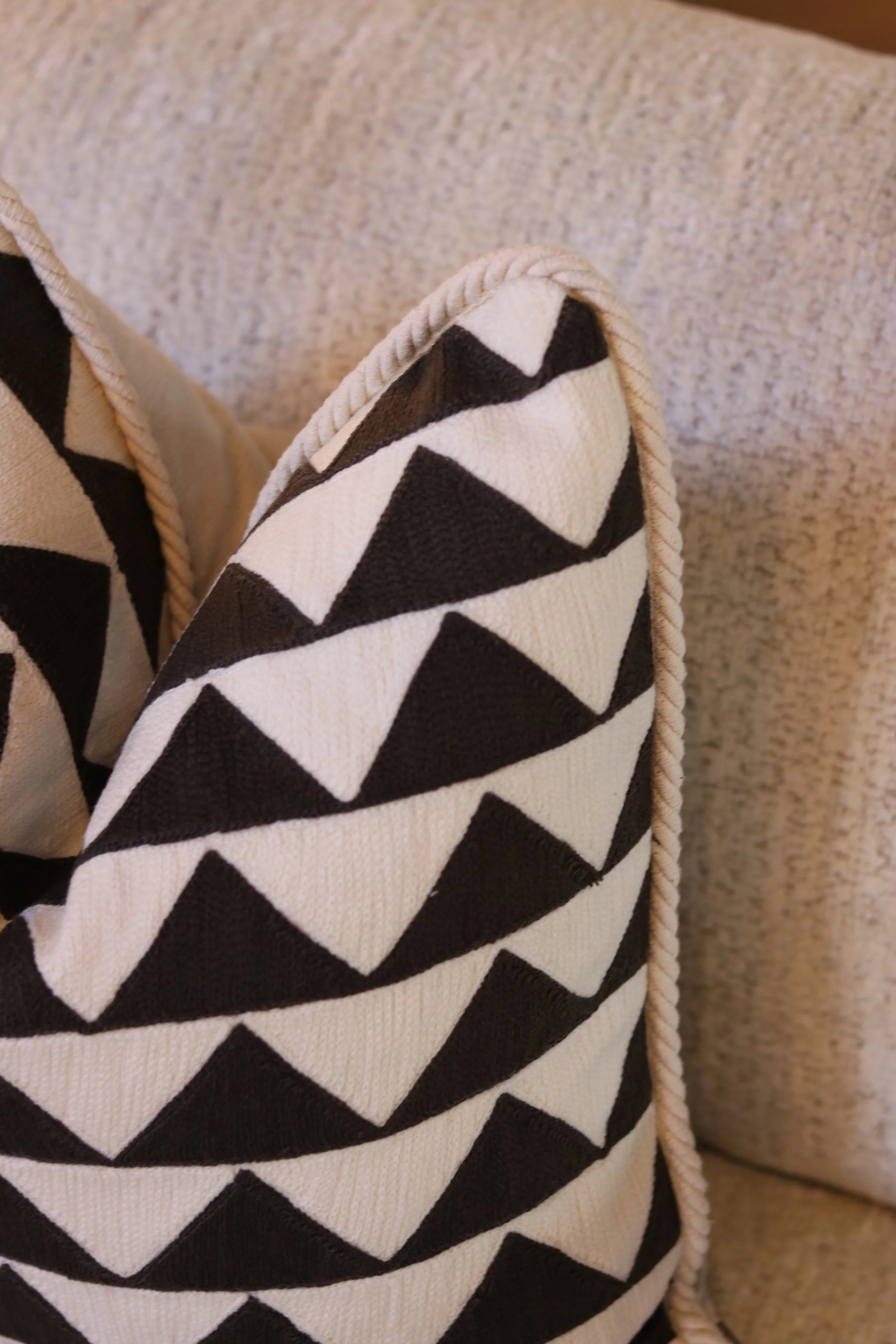 Bermuda Dalmation Cushion