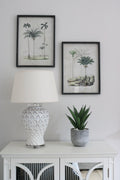 Diagonal Pattern Lamp