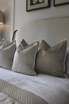 Limited Edition 'Gold and Fawn' Bed Cushion Set