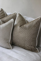 Limited Edition 'Gold and Fawn' Bed Cushion Set