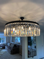 Round Crystal Chandelier