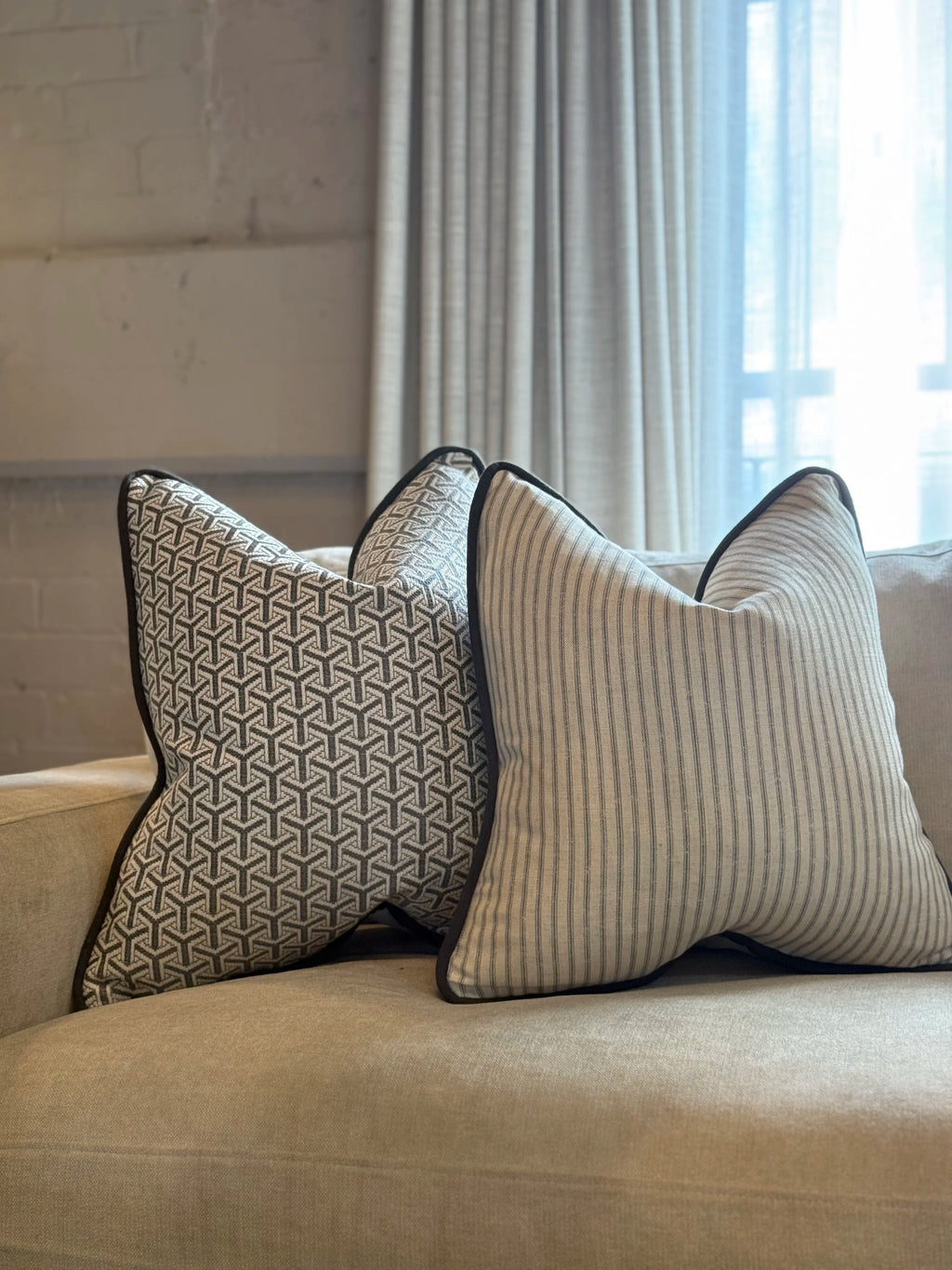 Andrew Martin 'Picket Cloud' Cushion