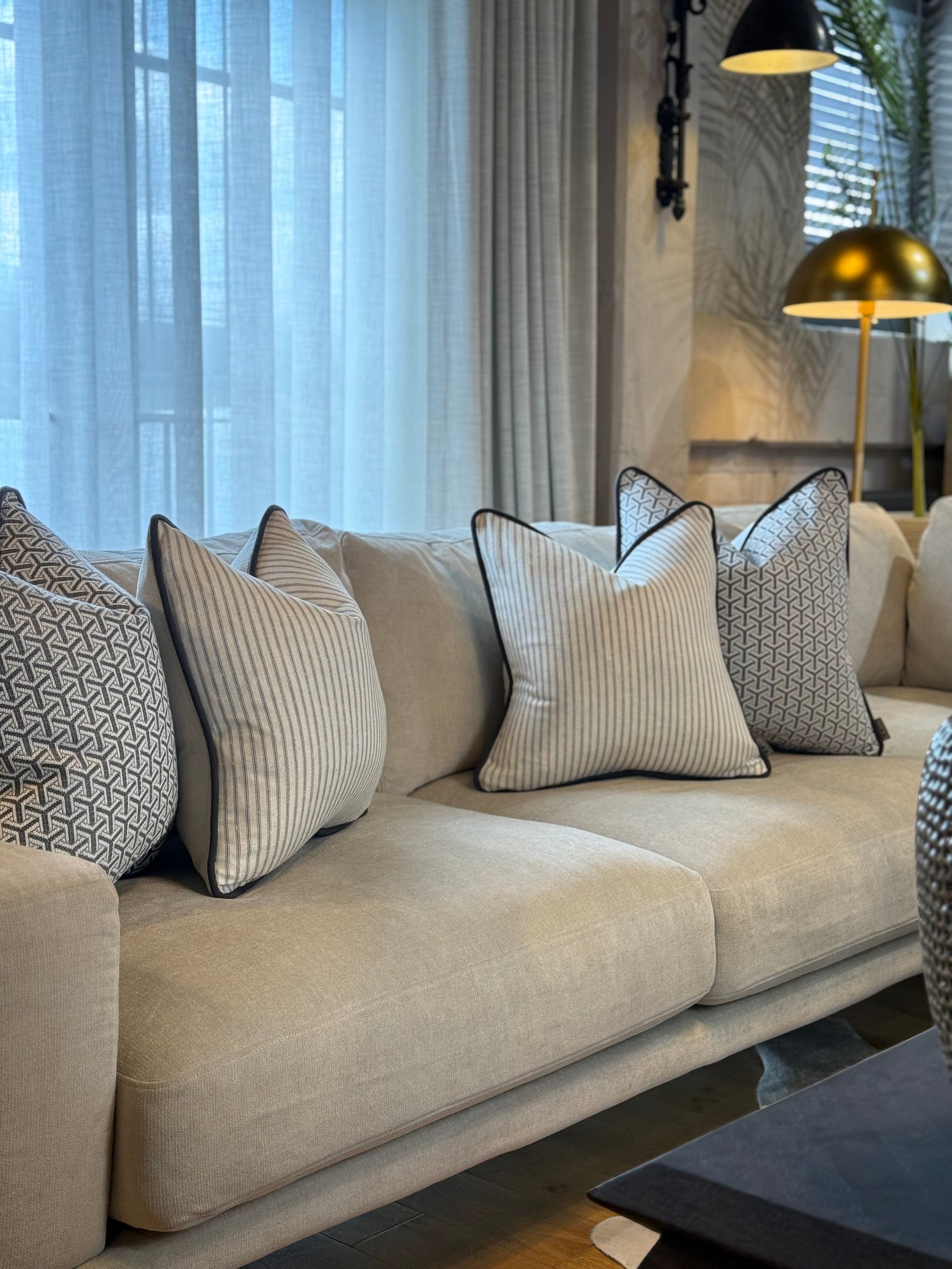 The Andrew Martin 'Picket Cloud' Sofa Cushion Set