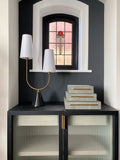 Twin Shade Marble Table Lamp with Shades