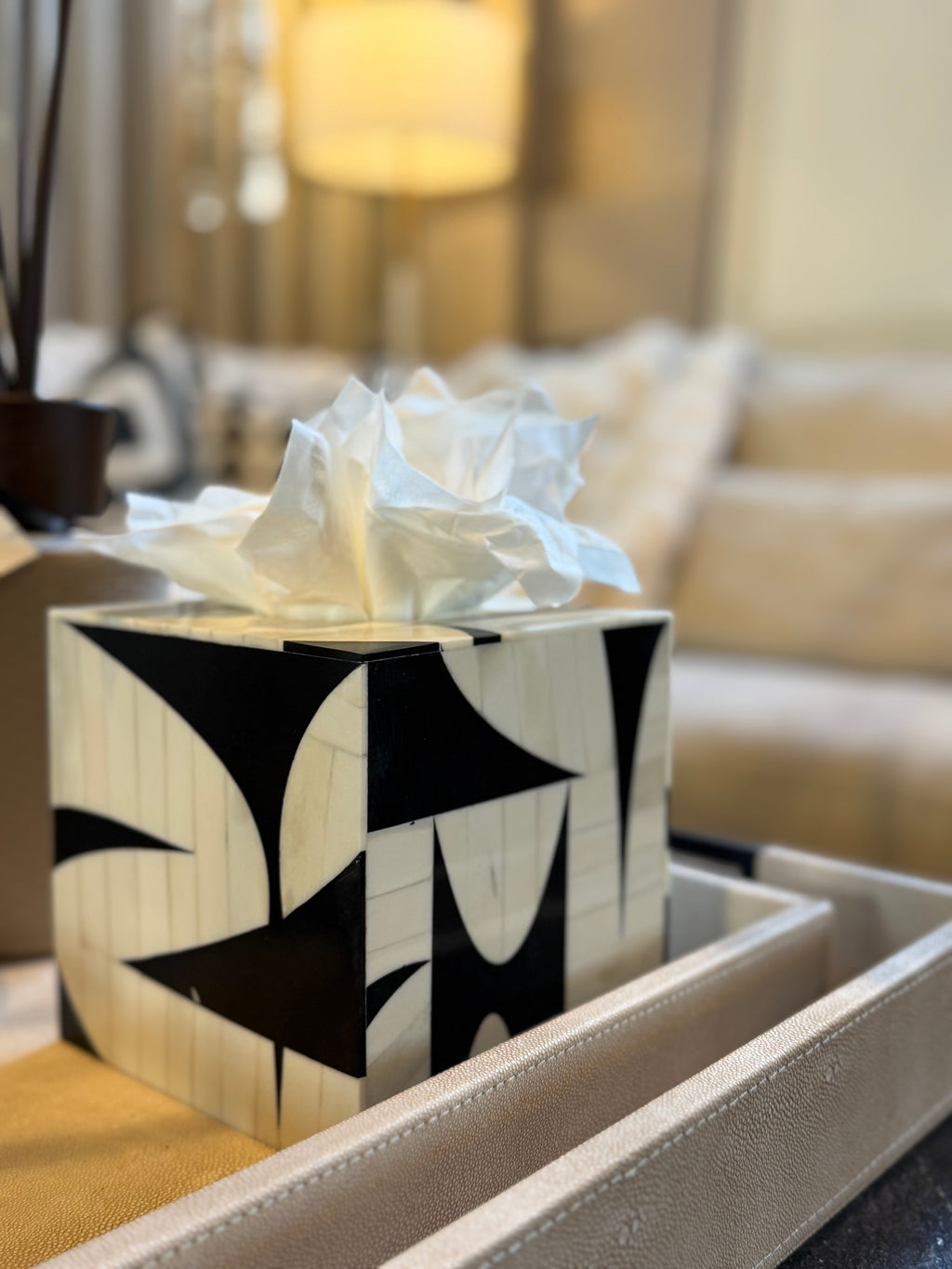 Swirl Bone Tissue Box