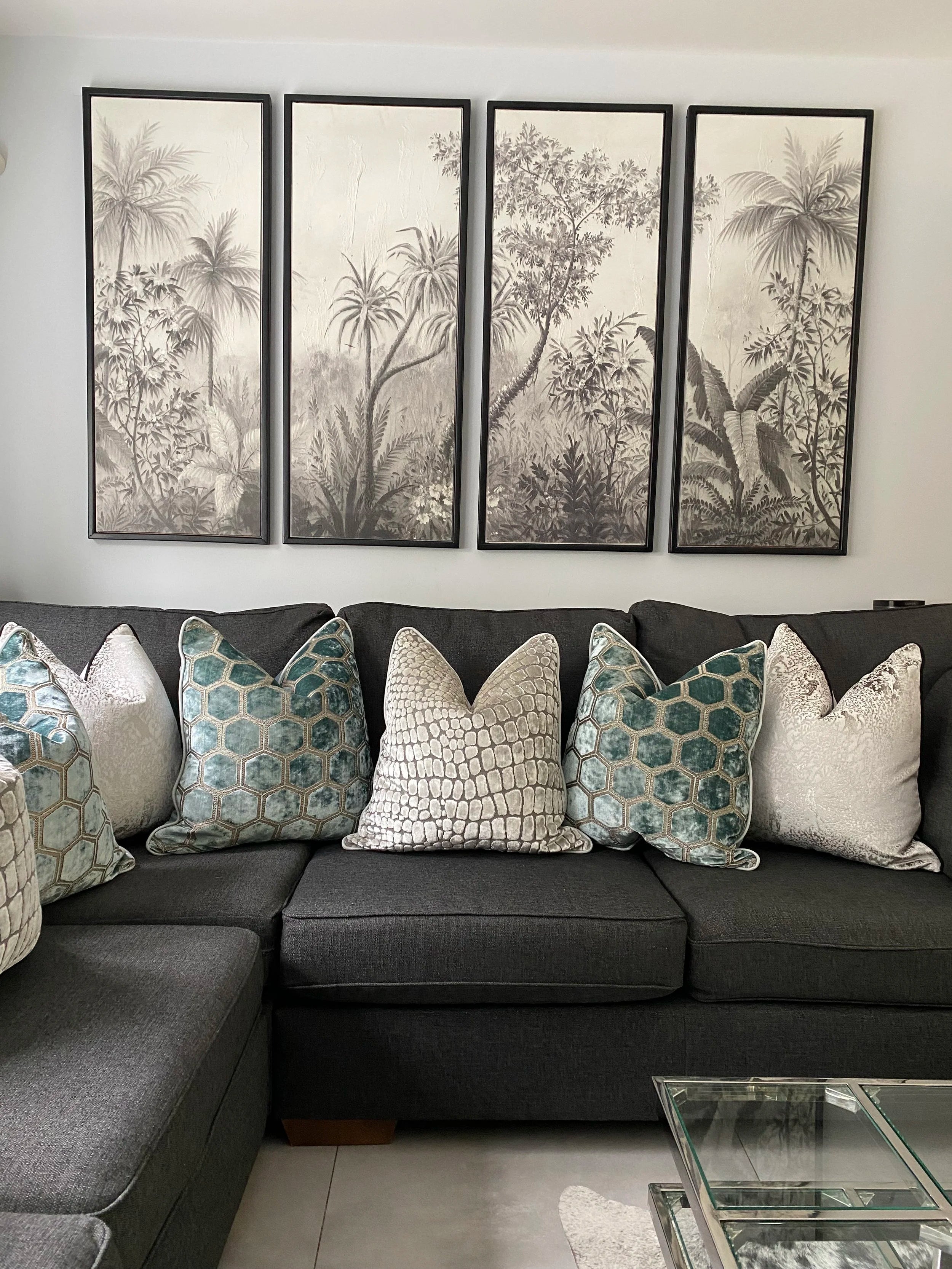 Designers Guild 'Manipur Celadon' Cushion