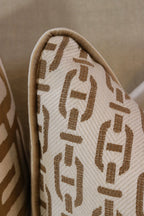 Andrew Martin 'Burlington Tan' Cushion