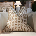 Andrew Martin 'Burlington Tan' Cushion