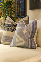 Andrew Martin 'Babylon Denim' Cushion