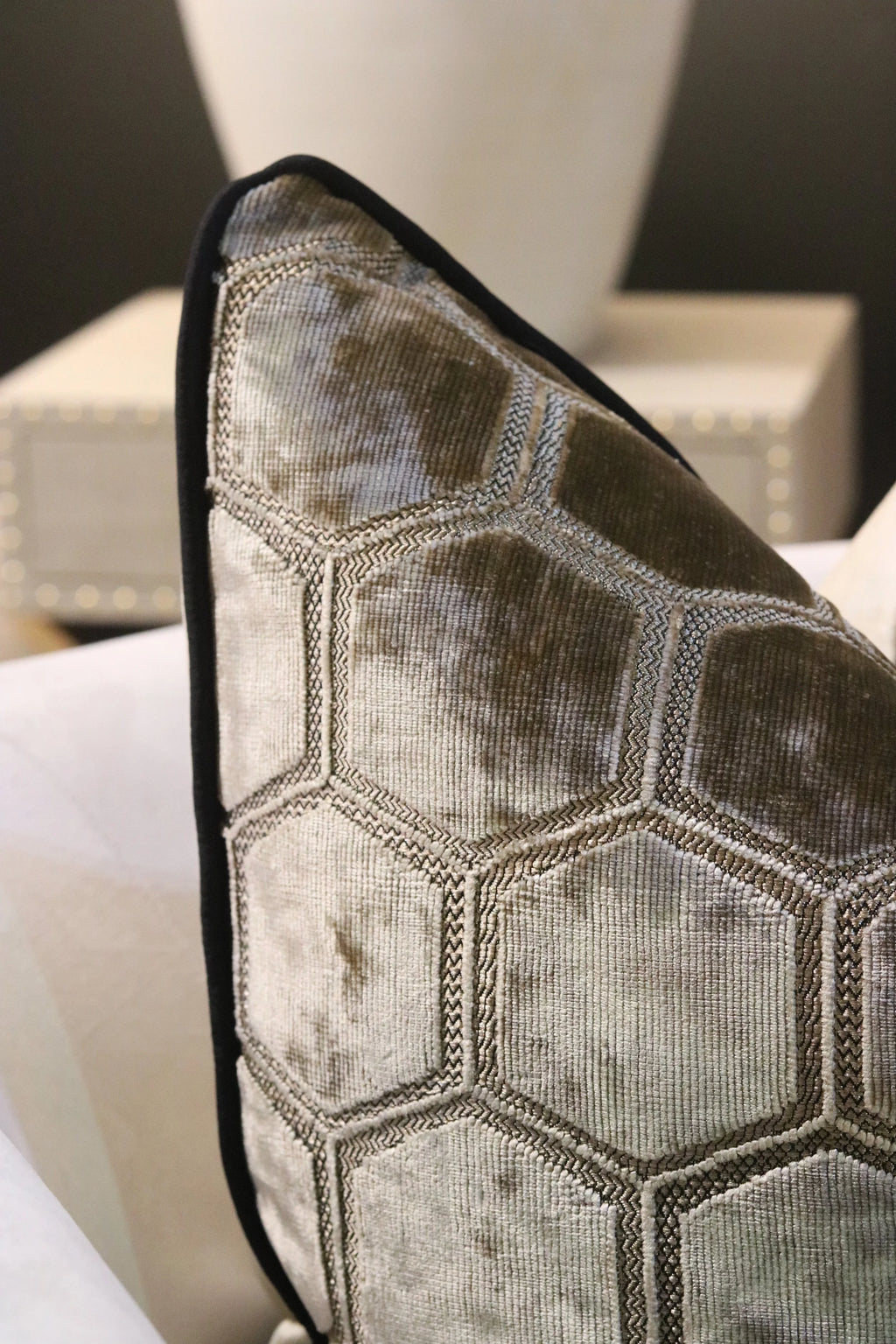 Designers Guild 'Manipur Natural' Cushion