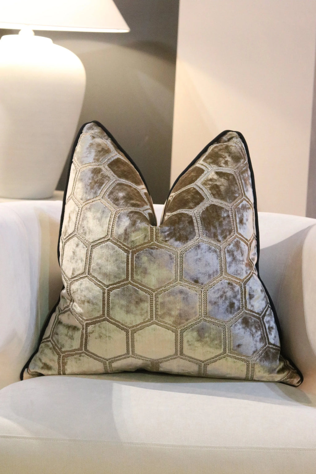 Designers Guild 'Manipur Natural' Cushion